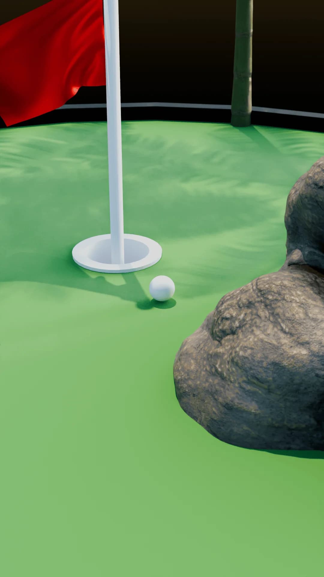 Mini Golf, a skill game available on Wagr